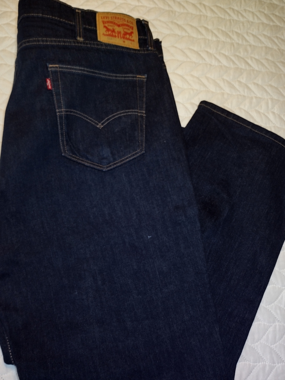 Levi's Men's Indigo Straight-Leg Jeans